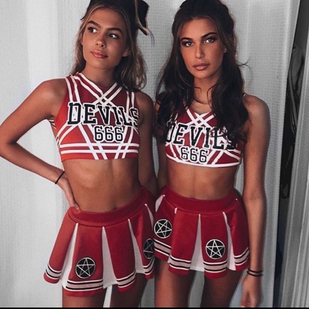 vviral dolls kill cheer costume size large can ship monday